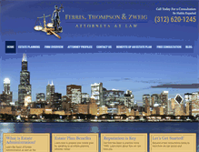 Tablet Screenshot of chicagoestateplanningfirm.com